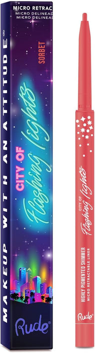 Delineador City of Flashing Lights - Rude Cosmetics - Rude : Liner Sorbet - 1