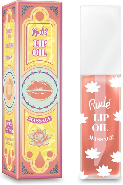 Huile pour les lèvres Massage - Rude : Peach Refresh - 1