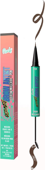 Crayon et Mascara à Sourcils - Ultimate Brow Artist - Rude : Neutral Brown - 1