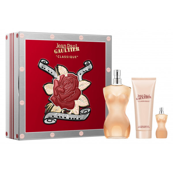 Classique Estuche: Edt 100ml + Body Lotion 75ml + Mini - Jean Paul Gaultier - 1