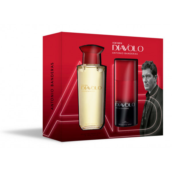 Diavolo Estuche Eau de Toilette : Edt 100ml + Désodorisant 150ml - Antonio Banderas - 1