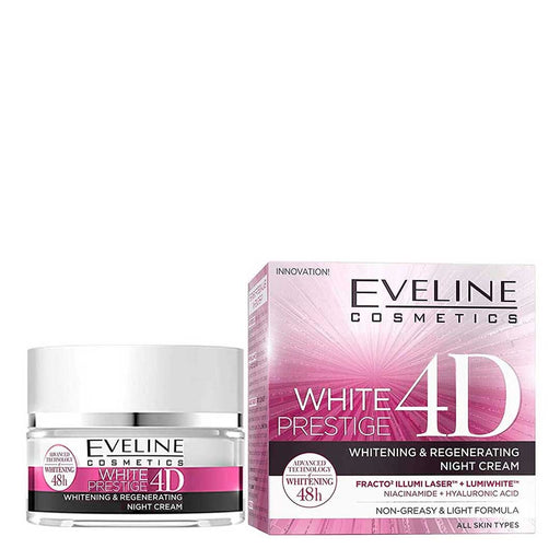 Crème de Nuit Eclaircissante - White Prestige 4D - Eveline - 1