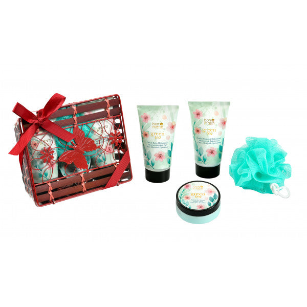 Panier de Salle de Bain en Bambou - Lorenay : Set 2 artículos - 1