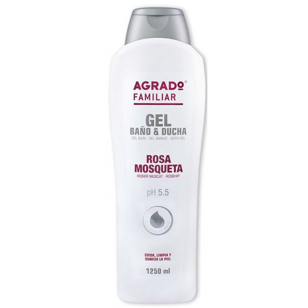 Gel douche et bain à la rose musquée - Agrado - 1