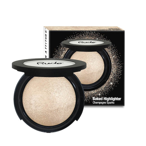 Baked Shimmer - Enlumineur pour le visage - Rude : Champagne Sparks - 1