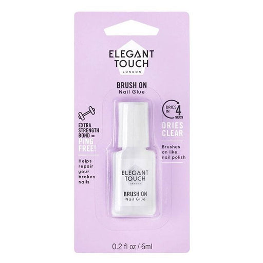 Pegamento Uñas Brush on 6 ml - Elegant Touch - 1
