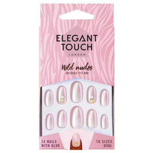 Faux Ongles Nus Sauvages - Elegant Touch : Nudes to Me - 1