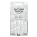 Uñas Postizas Quite White 24 ud - Elegant Touch - 1