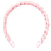 Hairhalo Eat, Pink, and Be Merry Diadema Ajustable: Rosa - Invisibobble - 2