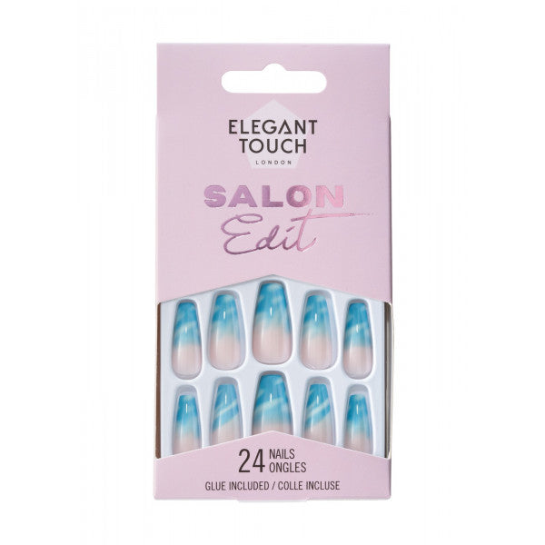 Ongles Artificiels Édition Limitée Printemps/été - Elegant Touch : Wave Maker - 1