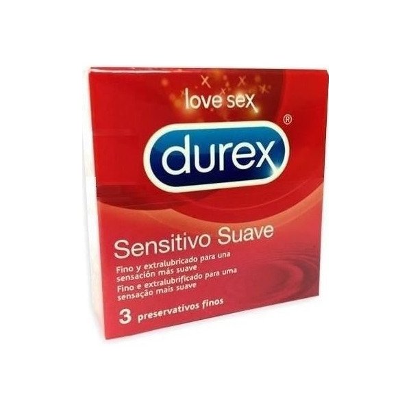 Préservatifs doux sensibles - Durex: 3 unidades - 2