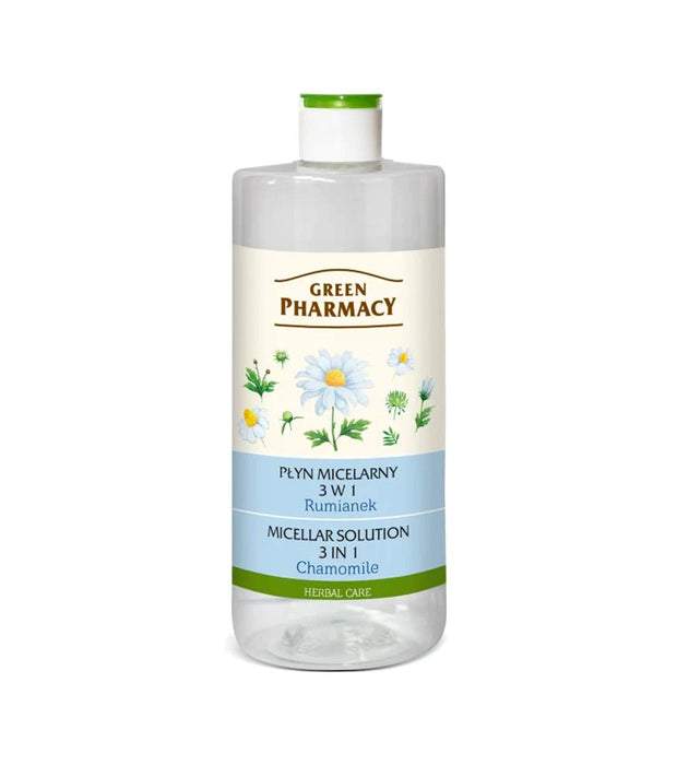 Eau Micellaire 3 en 1 - Green Pharmacy : Camomila 500ml - 1