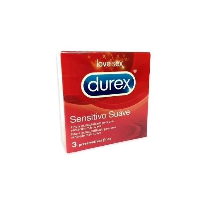 Préservatifs Sensitive Total Contact - Durex : 2 x 12 unidades - 1