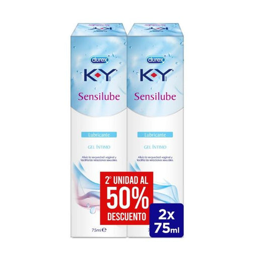 Gel Intime - Sensilube Ky - Durex : 2 x 75 ml - 1