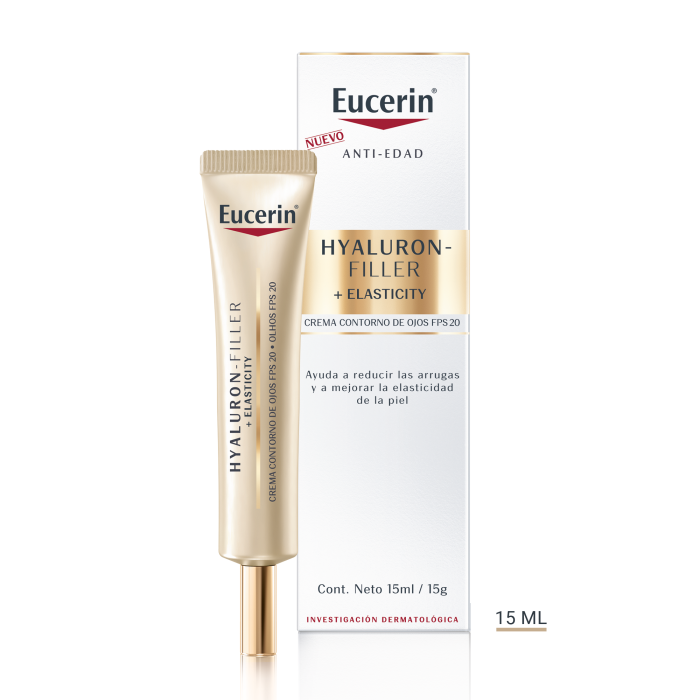 Combleur d'Acide Hyaluronique + Élasticité Contour des Yeux - Eucerin - 1