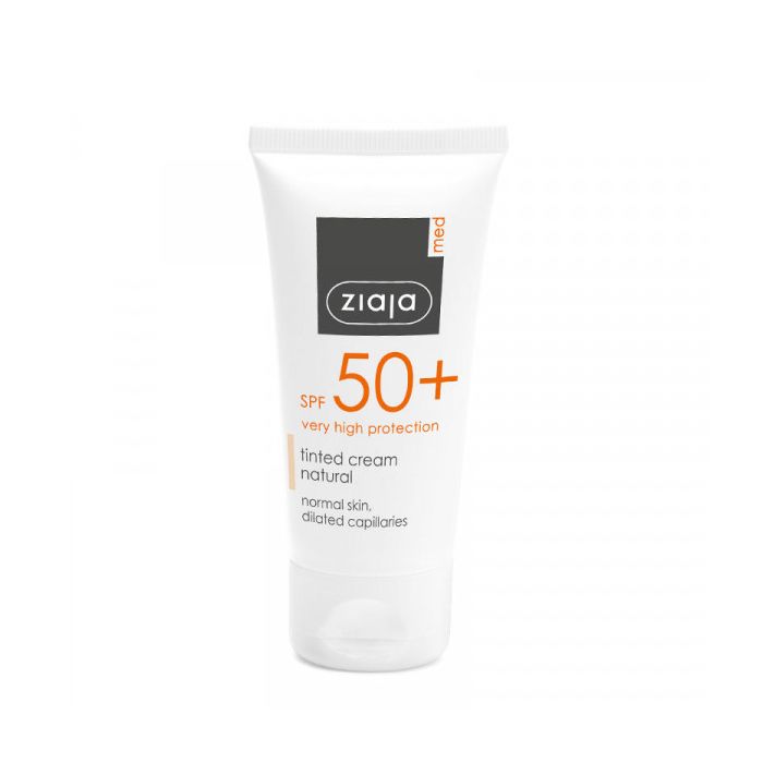 Crème Protectrice pour le Visage avec une Couleur Naturelle Spf50+ - Ziaja - 1