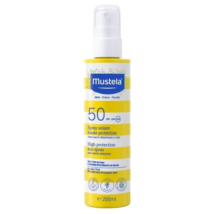 Lait Solaire avec Protection : Spf 50 200ml - Mustela - 1