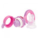 Mangeoire à grignoter en silicone - Nuby : Rosa - 5