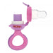 Mangeoire à grignoter en silicone - Nuby : Rosa - 7