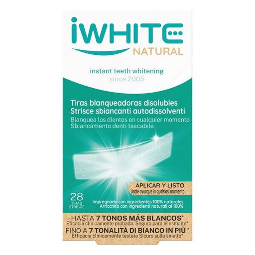 Bandes Blanchissantes Dentaires Naturelles - Iwhite - 1