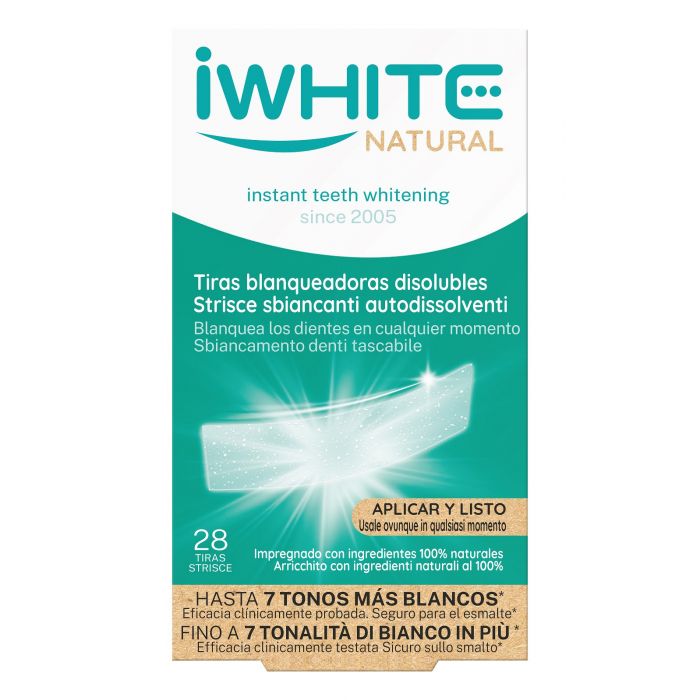 Bandes Blanchissantes Dentaires Naturelles - Iwhite - 1