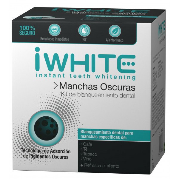 Kit de blanchiment dentaire pour taches sombres - 10 moules - Iwhite - 1