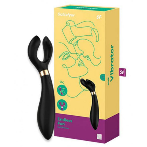 Endless Fun Partner Vibromasseur multifonction 3 - Satisfyer : Negro - 1