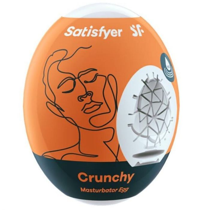 Masturbateur Oeuf Unique - Satisfyer : Crunchy - 1