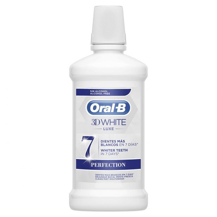 Colutorio 3d White - Luxe Brillo 500ml - Oral-b - 1