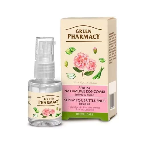 Soie liquide pour les pointes cassantes - Green Pharmacy - 1