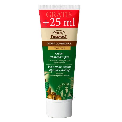 Crème pour les pieds anti-fissures Huile de noix - Green Pharmacy - 1