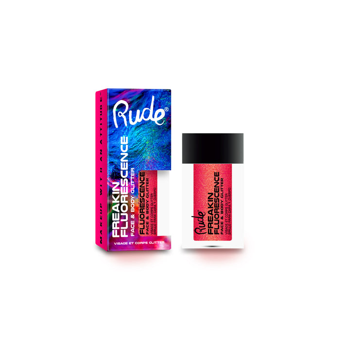 Paillettes pour le visage et le corps Freakin Fluorescentes - Rude : Until Dawn - 1