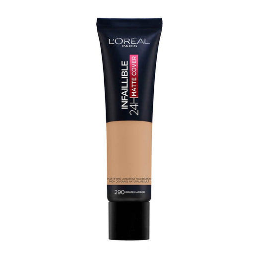 Fond de teint Matte Cover haute couvrance 30ml - L'oreal Paris : 290: Golden Amber - 1