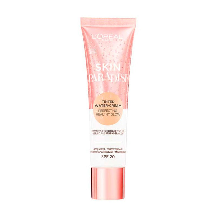 Crema Hidratante con Color - Skin Paradise Light 01 - L'oreal Paris - 1