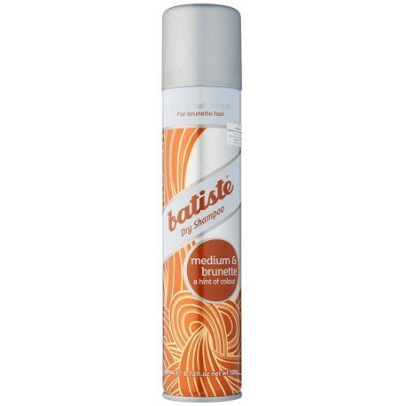 Shampoing sec légèrement teinté Medium (marron) - Shampoing sec 200 ml - Batiste - 1