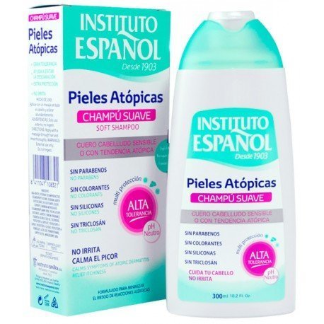 Shampoing Doux 300 ml - Peau Atopique - Instituto Español - 1