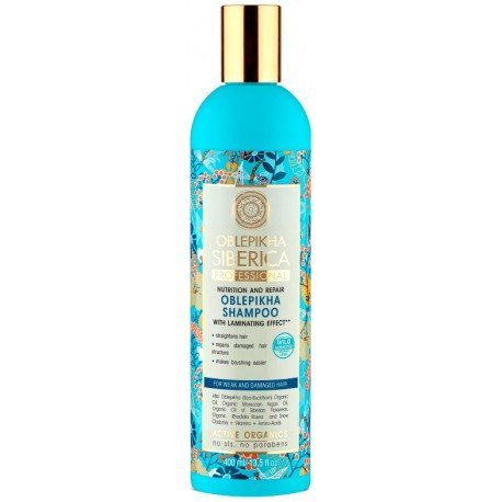 Shampooing pour cheveux faibles et abîmés 400 Ml - Oblepikha - Natura Siberica - 1