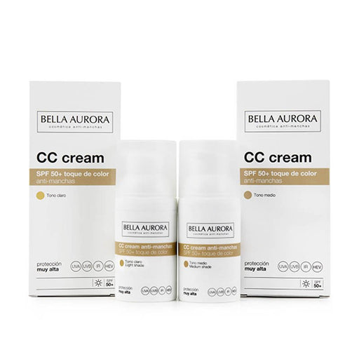 Crème teintée anti-taches SPF50+ - Bella Aurora - 1