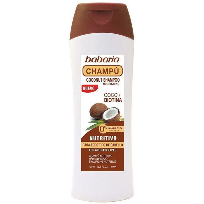 Shampoing Noix de Coco et Biotine - 400 ml - Babaria - 1