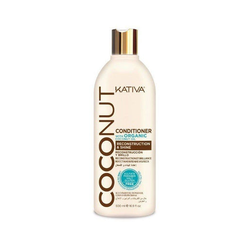 Après-shampooing à l'huile de noix de coco biologique - Kativa - 1