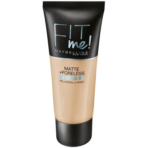 Fond de Teint Fit Me Matte Poreless - Maybelline: Color - Base de Maquillaje Fit Me Matte Poreless - 128 Warm Nude