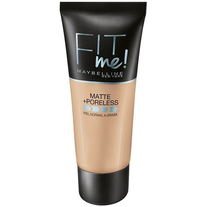 Fond de Teint Fit Me Matte Poreless - Maybelline: Color - Base de Maquillaje Fit Me Matte Poreless - 130 Buff Beige