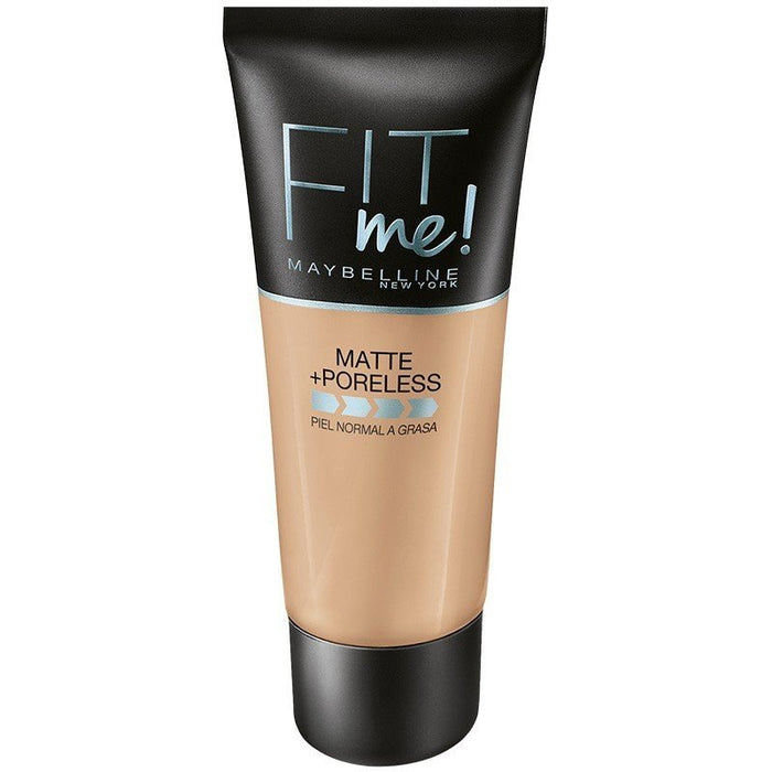 Fond de Teint Fit Me Matte Poreless - Maybelline: Color - Base de Maquillaje Fit Me Matte Poreless - 220 Natural Beige