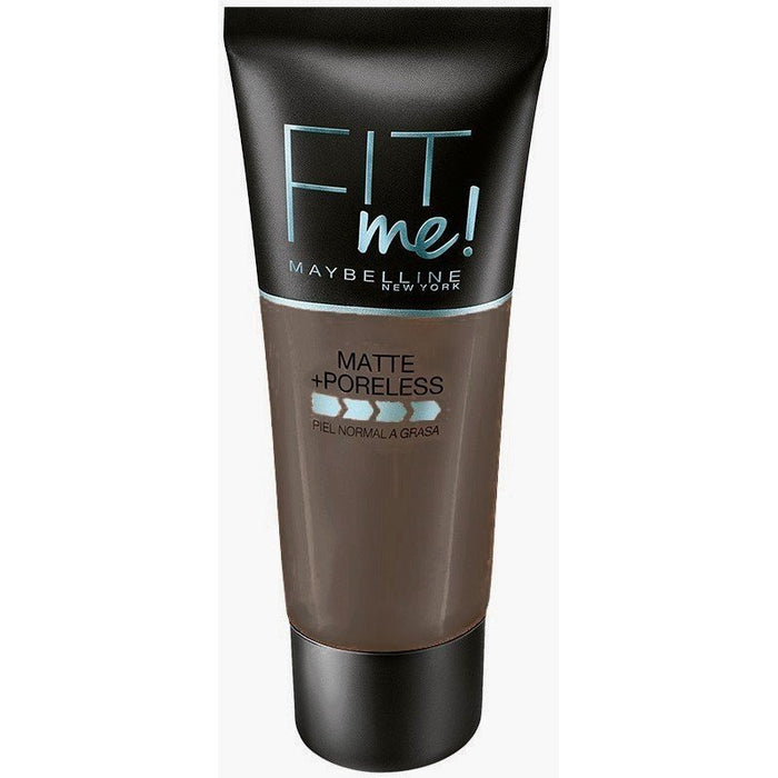 Fond de Teint Fit Me Matte Poreless - Maybelline: Color - Base de Maquillaje Fit Me Matte Poreless - 380 Rich Expresso