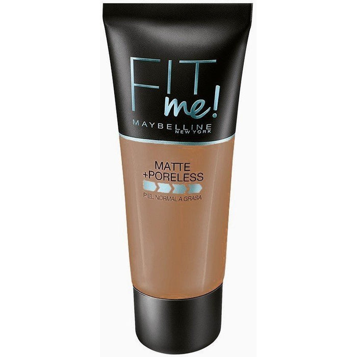 Fond de Teint Fit Me Matte Poreless - Maybelline: Color - Base de Maquillaje Fit Me Matte Poreless - 350 Caramel