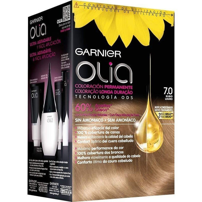 Olia coloration - Garnier : Coloración Olia - 4.15 Chocolate - 1