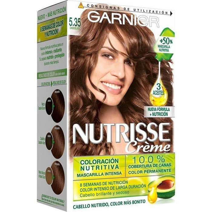 Coloration Capillaire Nutrisse - Garnier : Coloración Nutrisse - 6 Rubio Oscuro - 1