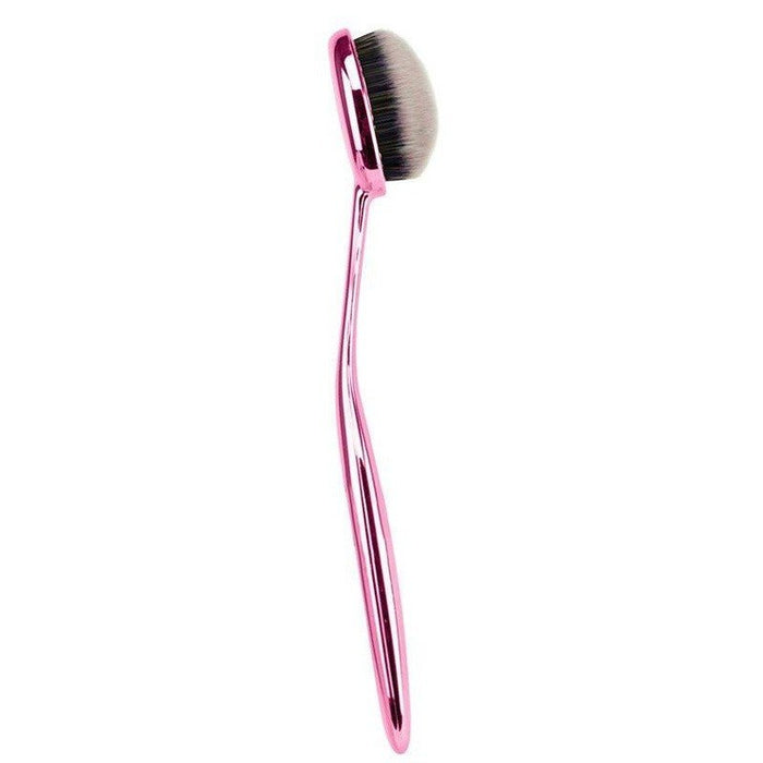 Glowy - Pinceau Ovale pour Maquillage Fluide - Beter: Glowy - Brocha oval para maquillaje fluido - Rosa - 3