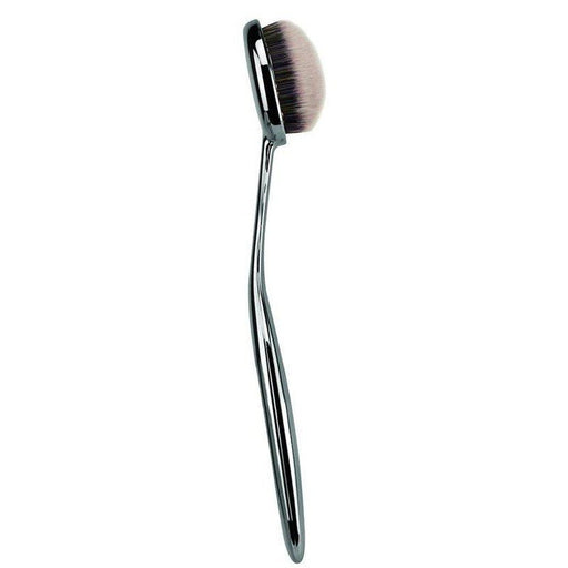 Glowy - Pinceau Ovale pour Maquillage Fluide - Beter : Glowy - Brocha oval para maquillaje fluido - Plata - 1