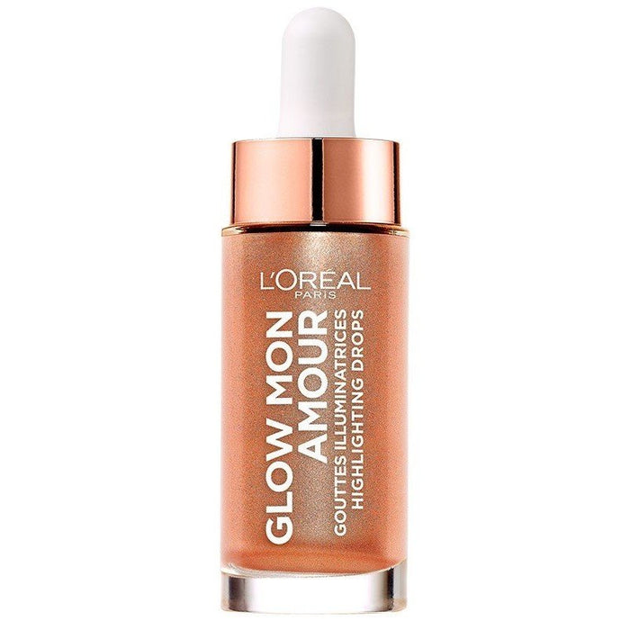 Enlumineur liquide Glow Mon Amour - L'oreal Paris : Iluminador líquido Wake up &amp; glow - 02 Coral glow - 1